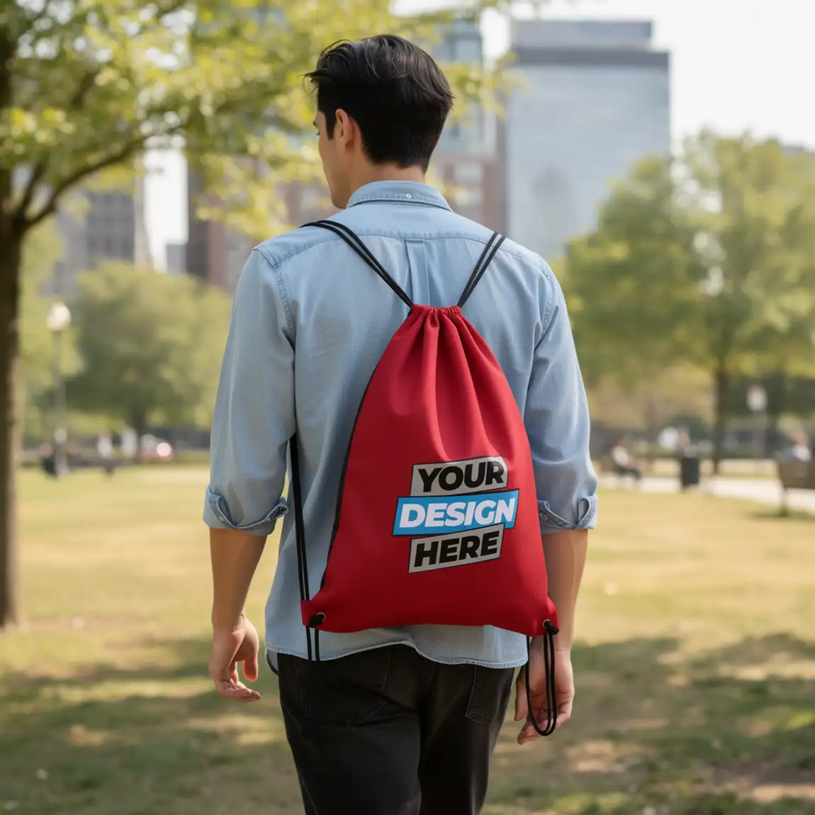 Tote Bags - Economy Drawstring Bags