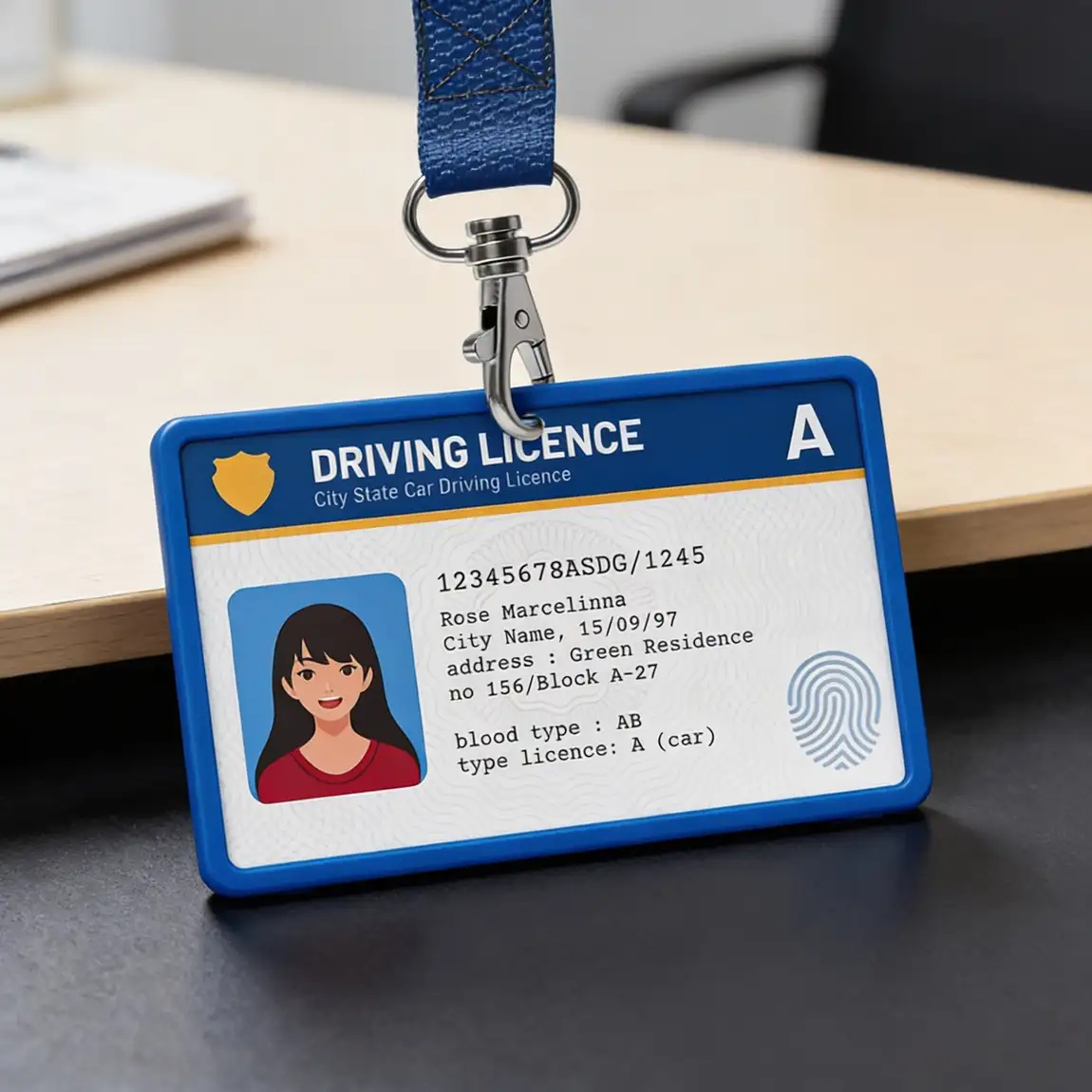 Lanyards & ID Cards - Custom Variable Data ID Name Badges