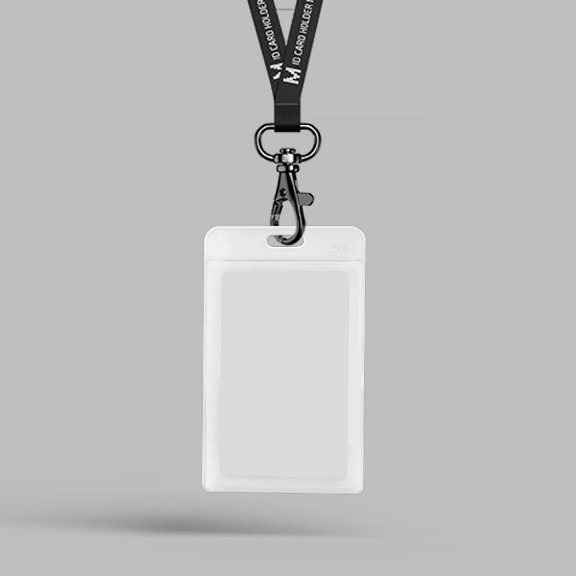 Transparent Badge Holder