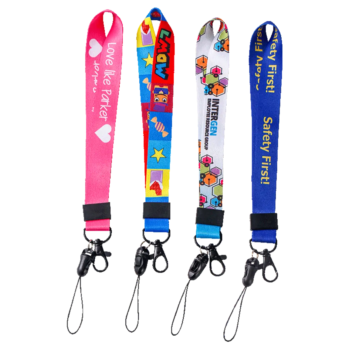 Full Color Short Lanyard