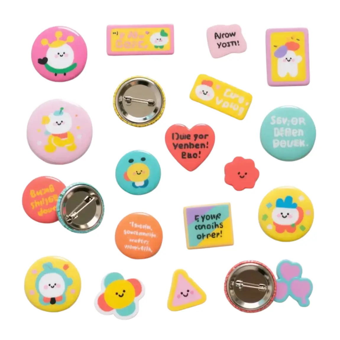 Iron Backing Buttons