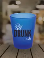 Frosted Blue Shot Glasses - 1.75 Oz.