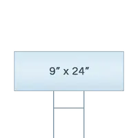 9&quot; X 24&quot;