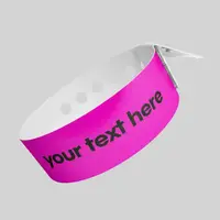 Custom Vinyl Wristbands