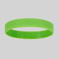 Embossed Wristbands