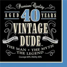 Vintage Dude 40...