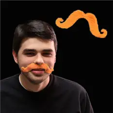 Orange Mustache...