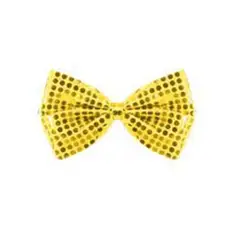 Gold Sequin Bow...