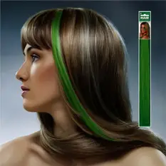 Green Hair Exte...