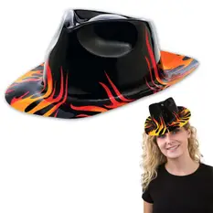 Flame Fedora Ha...