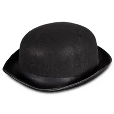 Black Felt Derb...