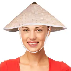 Straw Asian Hat...