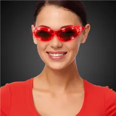 LED Red Sunglas...