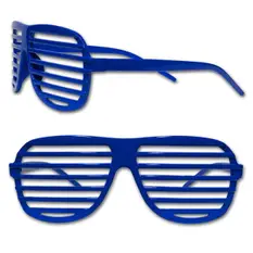 Blue Slotted Gl...