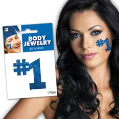 Blue #1 Glitter...