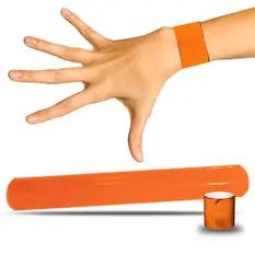 Orange Slap Bra...