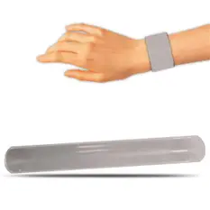 Silver Slap Bra...