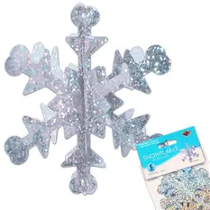 3-D Snowflake D...