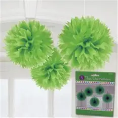 Green Fluffy De...