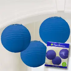 Blue Paper Lant...