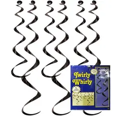 Black Twirly Wh...