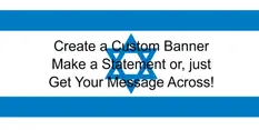 Israeli Flag Cu...