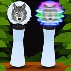 LED Wolf Coin S...