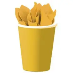 Yellow 9 oz Pap...