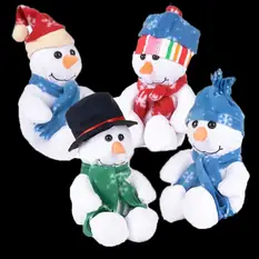 10 Plush Snowma...