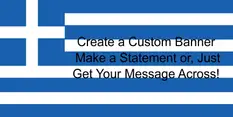 Greek Flag Cust...