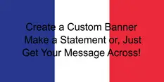French Flag Cus...