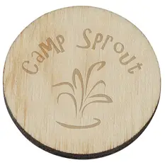 Wood Lapel Pin ...