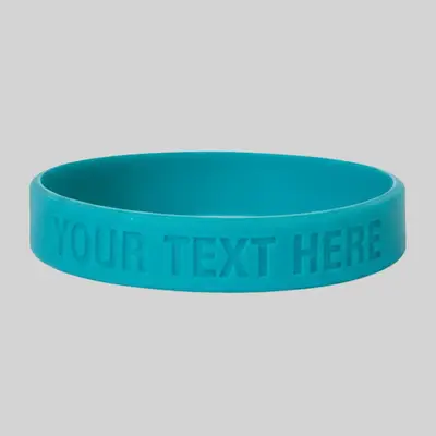Debossed Wristbands