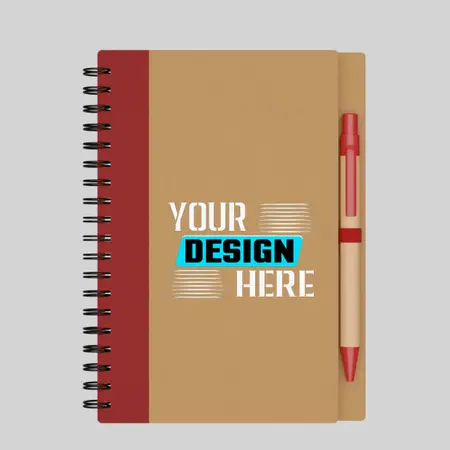 Eco Spiral Notebook & Pen