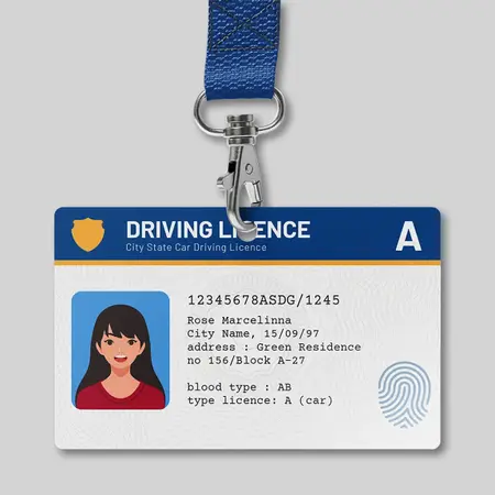 Custom Variable Data ID Name Badges