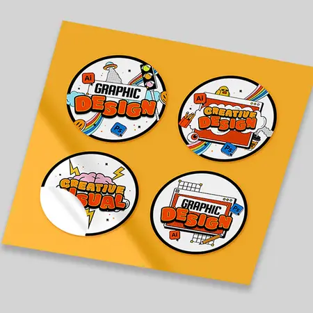 Custom Vinyl Sticker Sheets