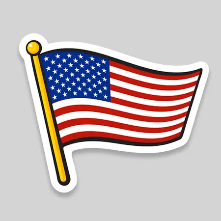Custom Flag Stickers