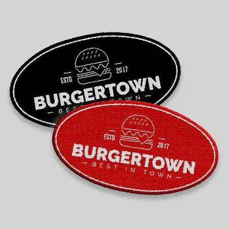 Custom Oval Patches