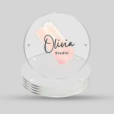 Custom  Acrylic Coasters