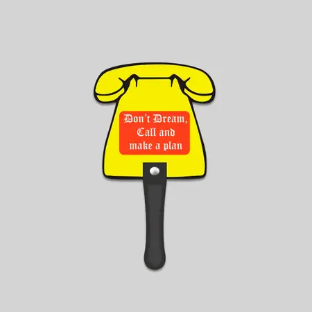 Phone Hand Fan