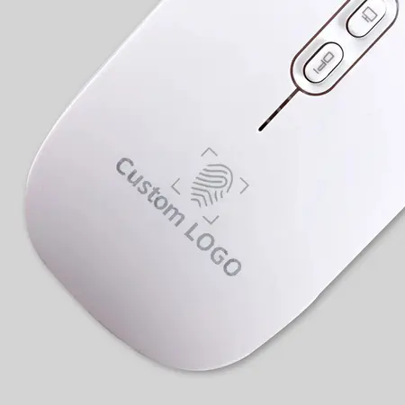 Custom Laser Curved Wireless Mouse