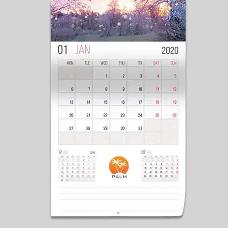 Custom 9x12 Calendars