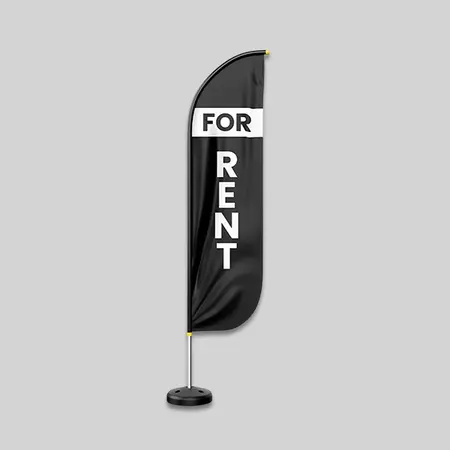 Custom For Rent Flags