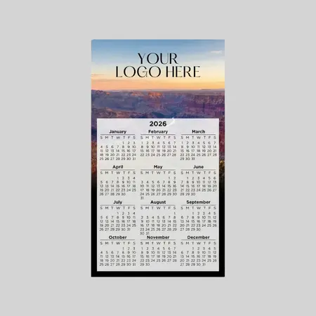 Calendar Large Magnet 3-29/32 x 6-15/16