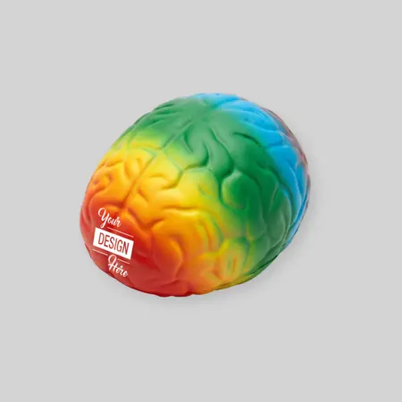 Rainbow Brain Stress Ball