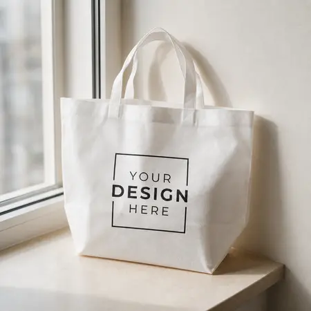 Large Budget Shopper Tote Bags