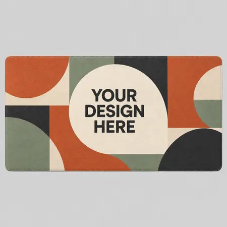 Luxury Vegan Leather Desk Mat