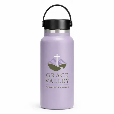 32 oz Stainless Steel Sports Water Bottle