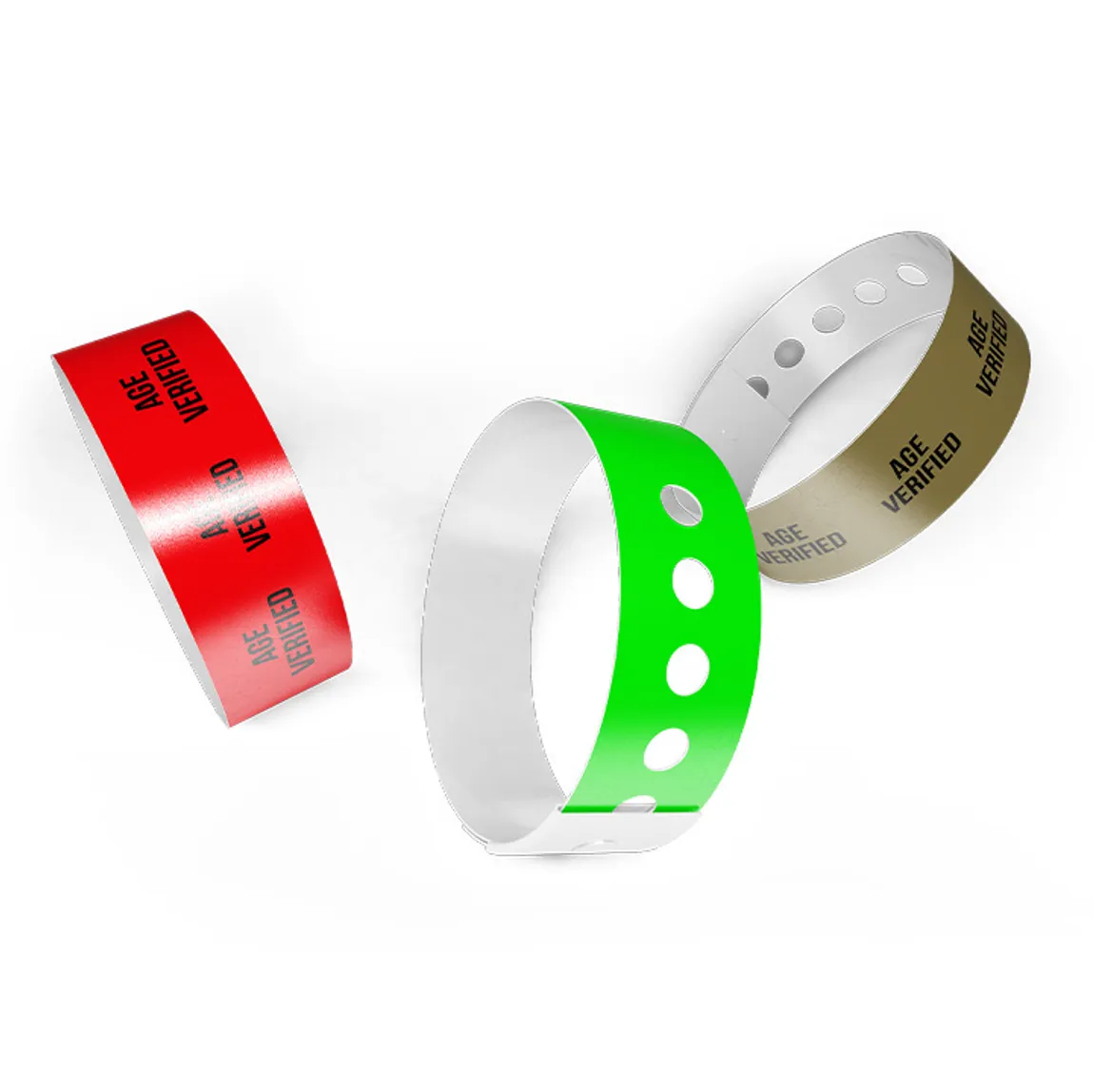 Wristbands - Checkered Vinyl Wristbands