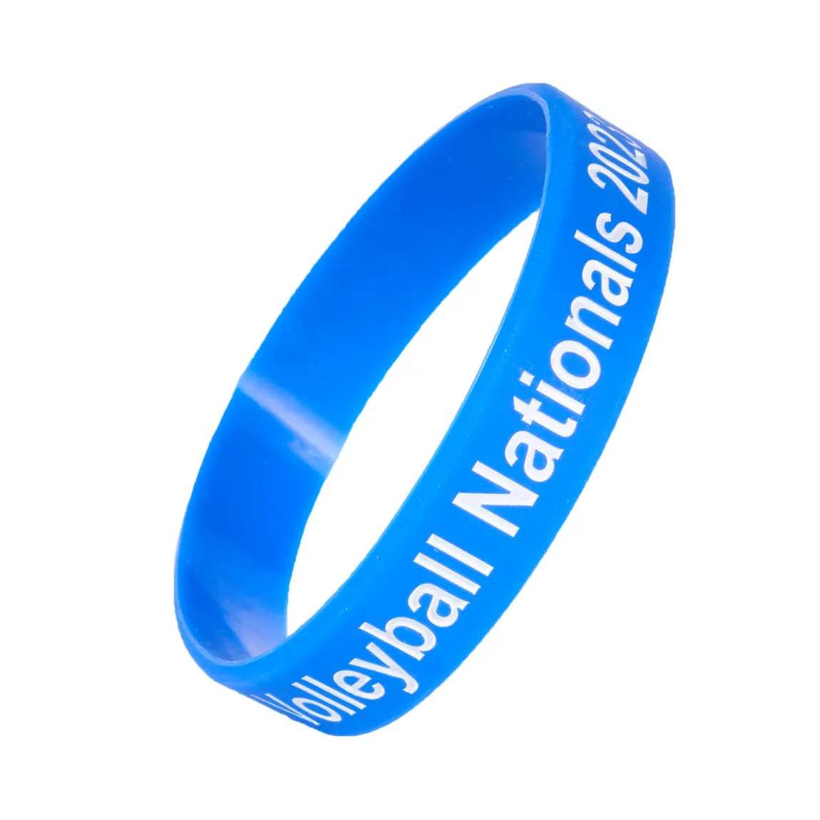 Custom Debossed Ink Filled Wristbands for Sale